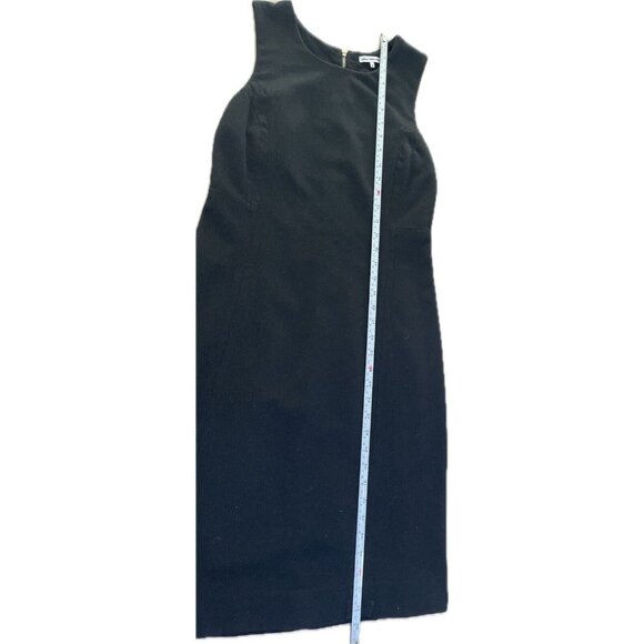 James Perse Scoop Back Tank Dress in Black Cotton 3 Large - Picture 5 of 5